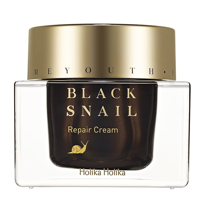 Holika Holika Prime Youth Black Snail Repair Cream – veido kremas